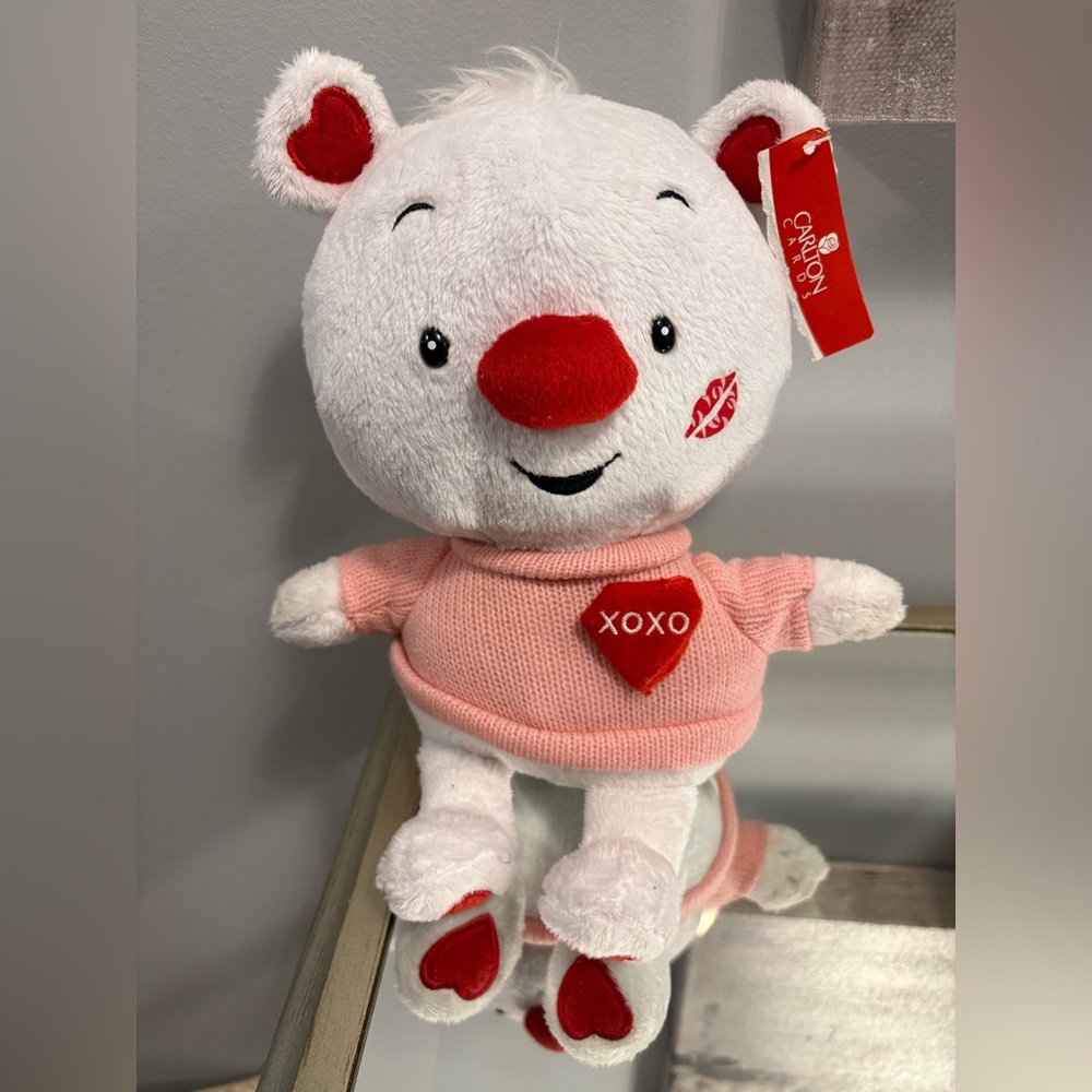 American greetings valentines plush toy NWT retail $72